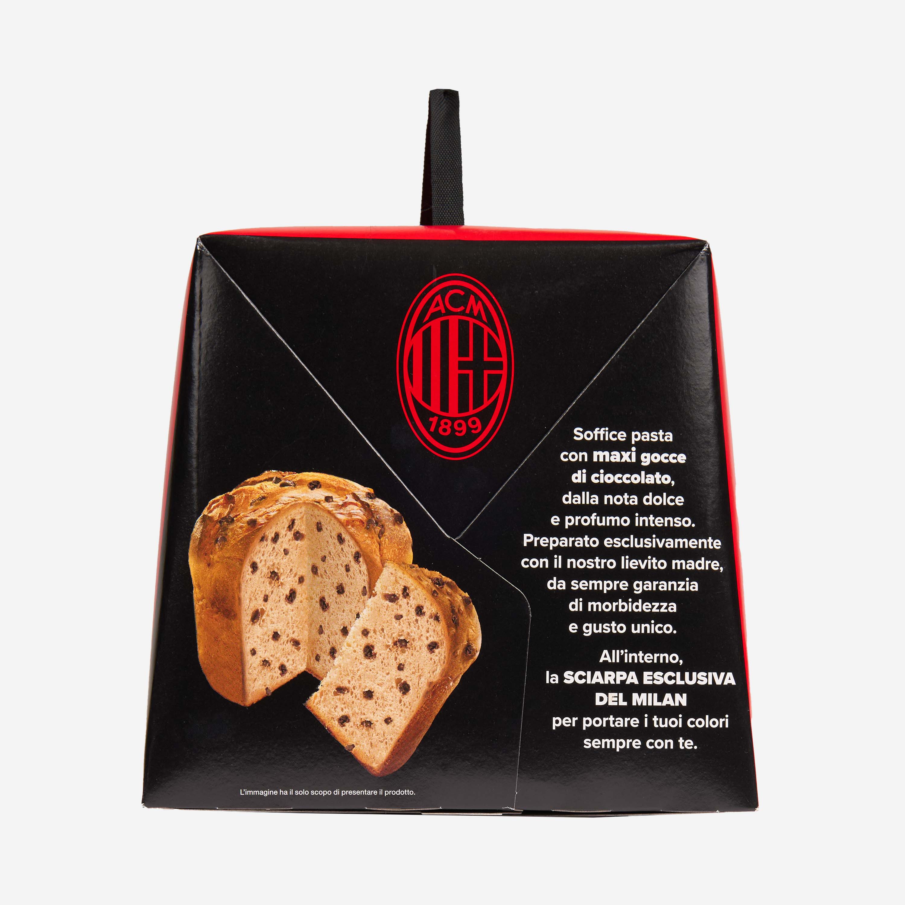AC MILAN PANETTONE WITH SCARF