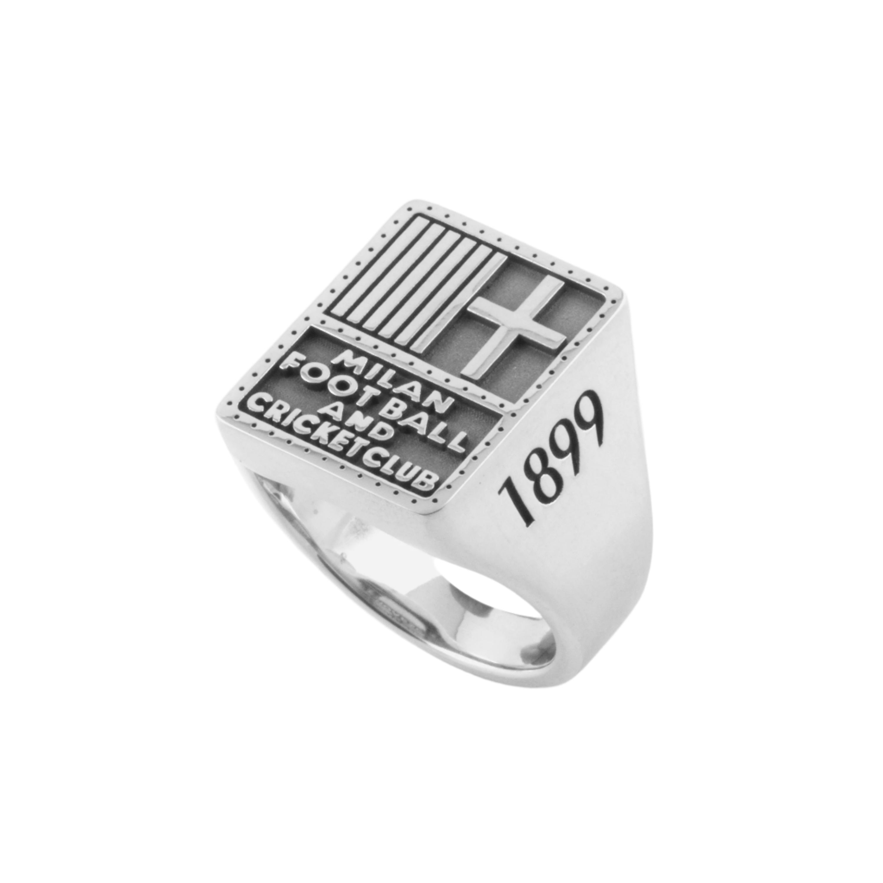 NOVE25 X MILAN SILVER HISTORICAL LOGO CHEVALIER AC Milan Store