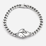 NOVE25 X MILAN - SILVER DEVIL BRACELET