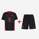 BUNDLE MAGLIA NERA + PANTALONCINI NERI TRAINING 2025/26