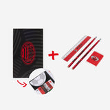 BUNDLE NOTEBOOK WITH STICKY NOTES + STATIONARY SET AC MILAN
