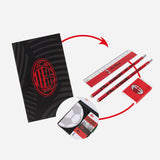 BUNDLE NOTEBOOK WITH STICKY NOTES + STATIONARY SET AC MILAN