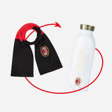 BUNDLE SCARF WITH LOGO AND THICK STRIPES + AC MILAN X 24BOTTLES BOTTLE CELEBRATORY
