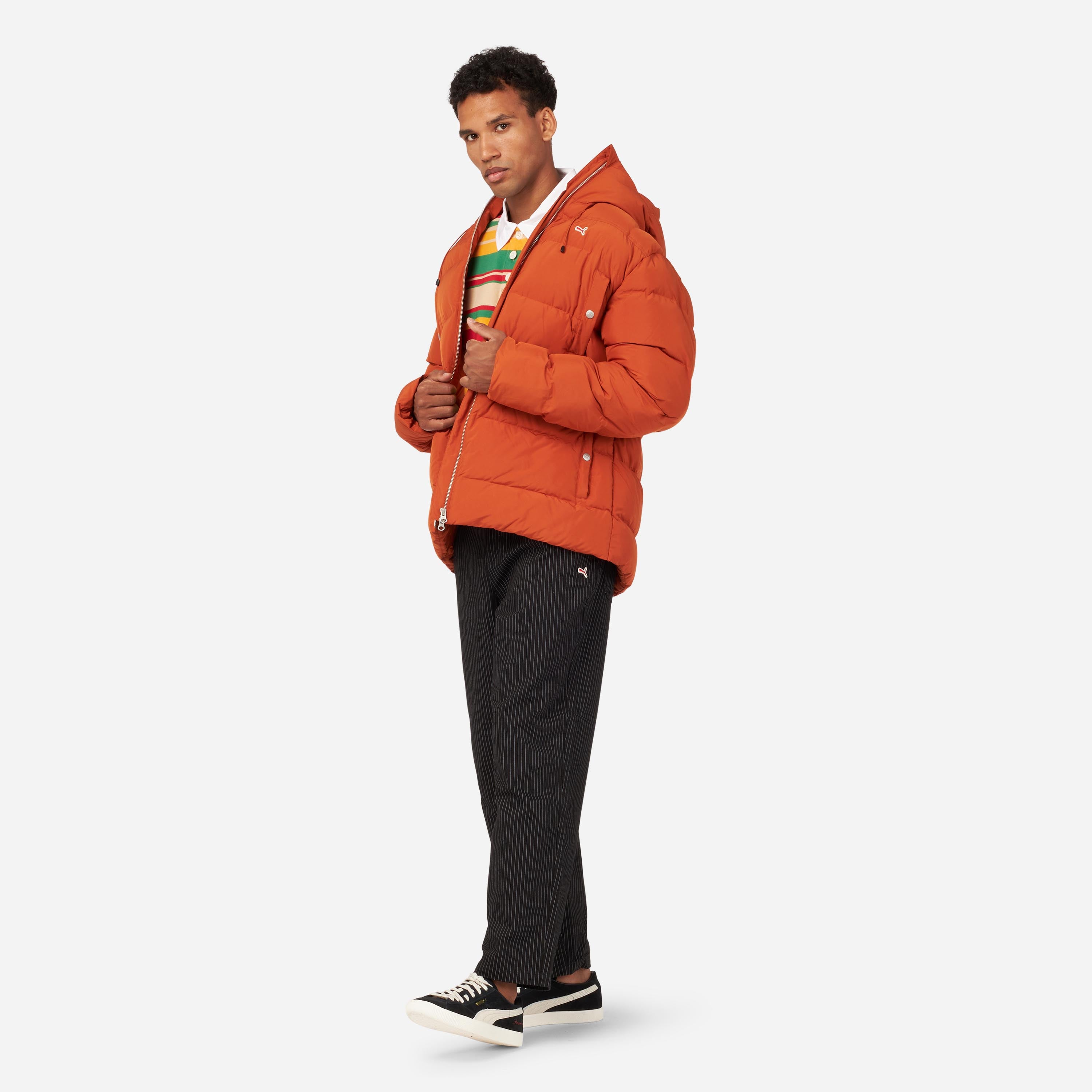 PIUMINO CON CAPPUCCIO PUMA x AC MILAN - PANINARI COLLECTION