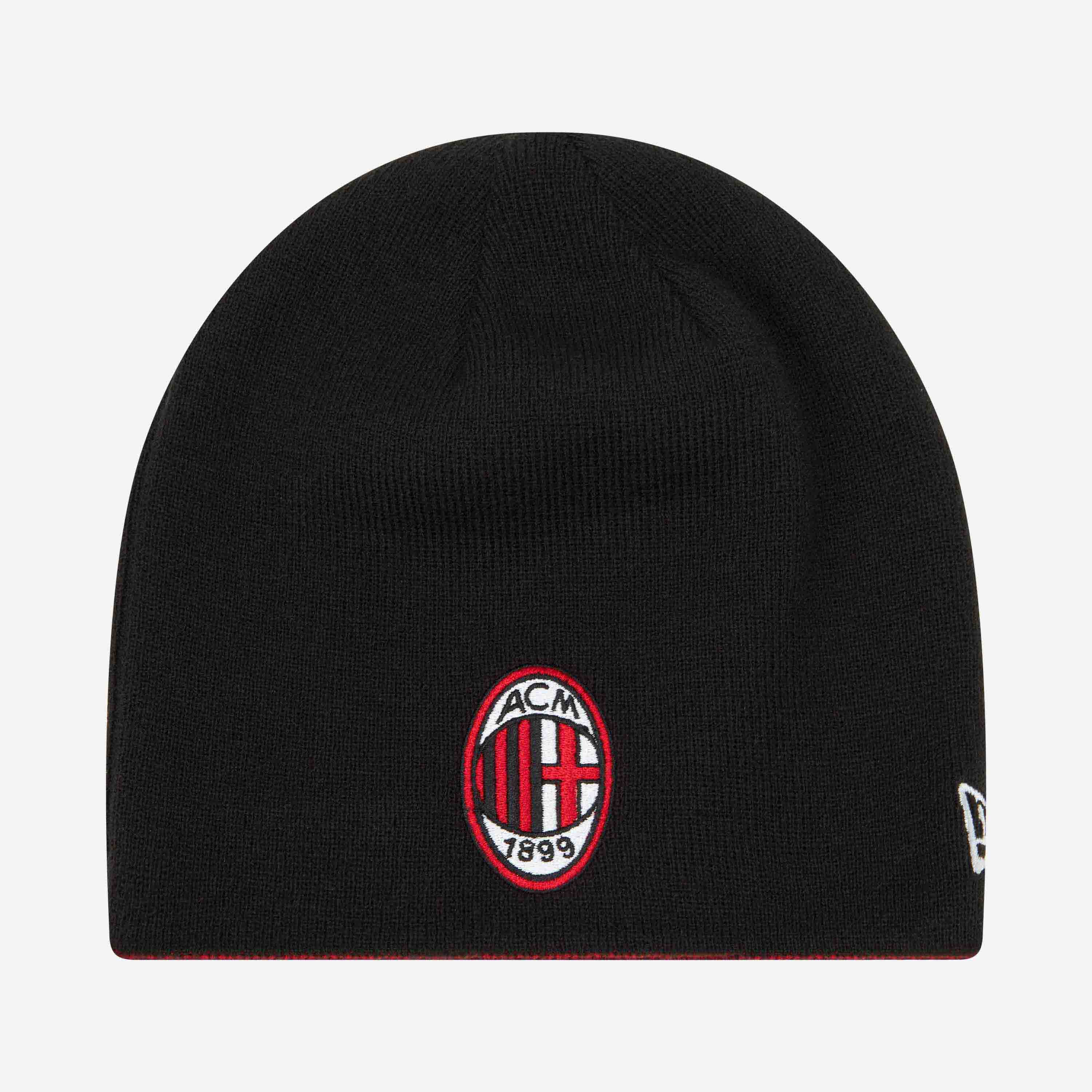 NEW ERA X AC MILAN REVERSIBLE BEANIE WITH LOGO