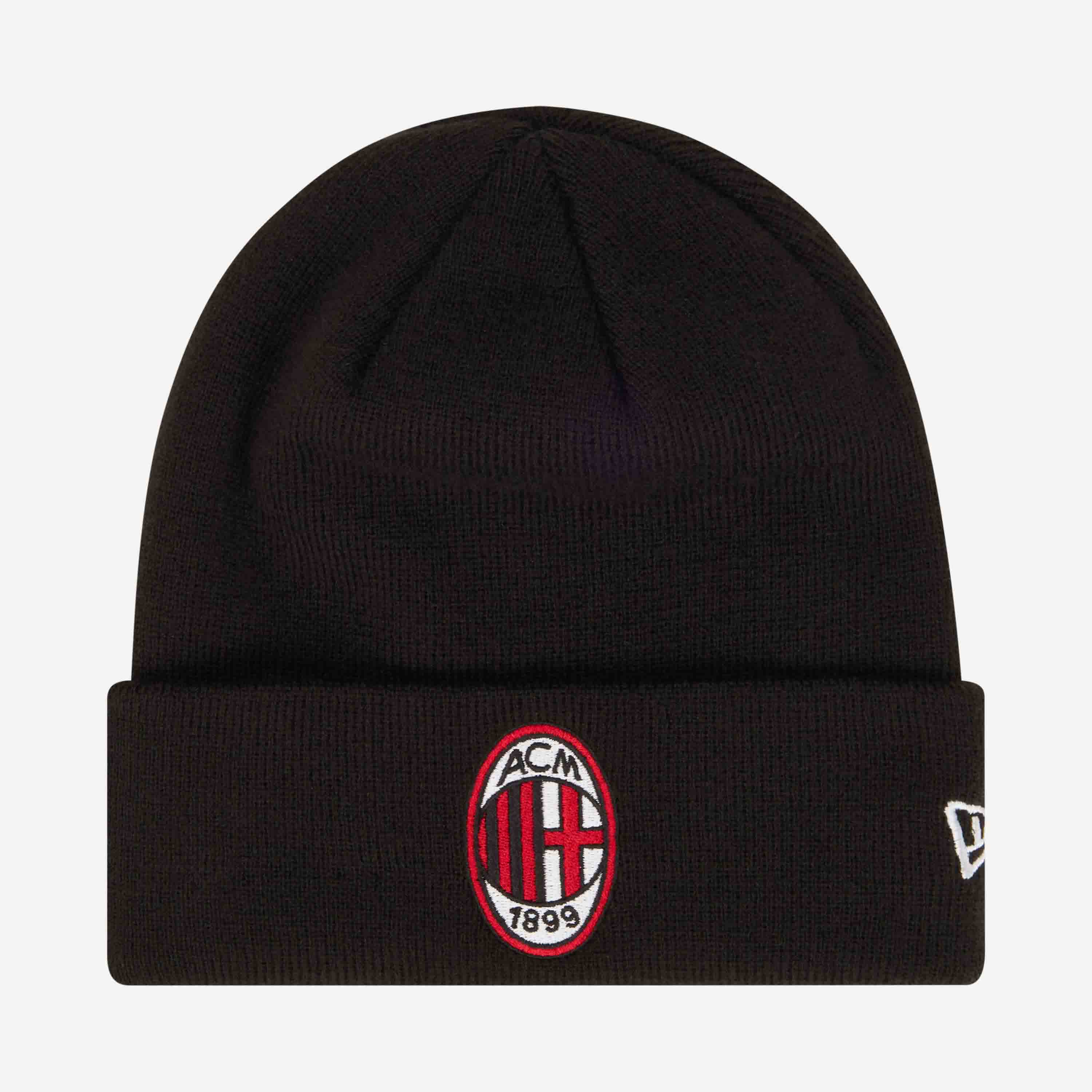 NEW ERA X AC MILAN BEANIE WITH LOGO
