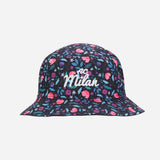 NEW ERA X AC MILAN FLOREAL BUCKET HAT