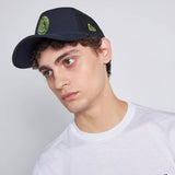 NEW ERA X AC MILAN TRUCKER CAP WITH NEON LOGO