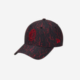 9FORTY® NEW ERA X AC MILAN CAP WITH LOGO AND RED&BLACK DETAILS