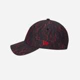 9FORTY® NEW ERA X AC MILAN CAP WITH LOGO AND RED&BLACK DETAILS