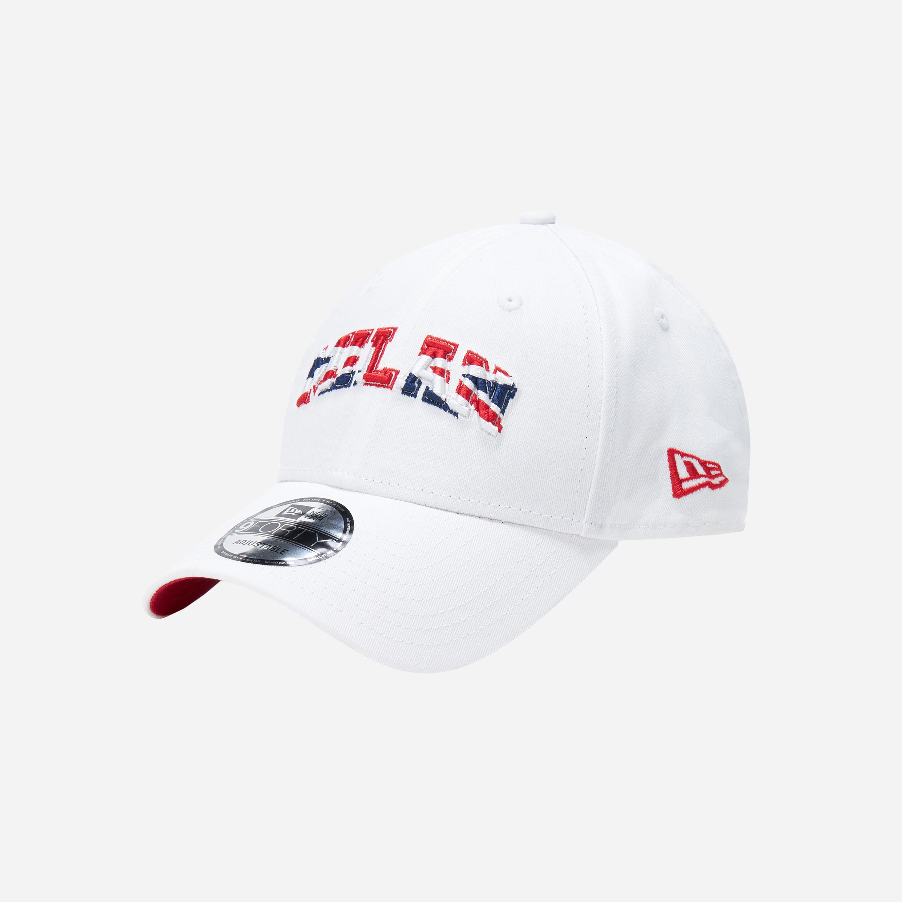 9FORTY® NEW ERA X AC MILAN CAP WITH UNITED KINGDOM FLAG