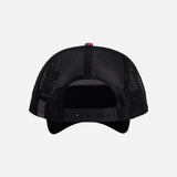 TRUCKER NEW ERA X AC MILAN CAP WITH EMBROIDERED DEVIL LOGO
