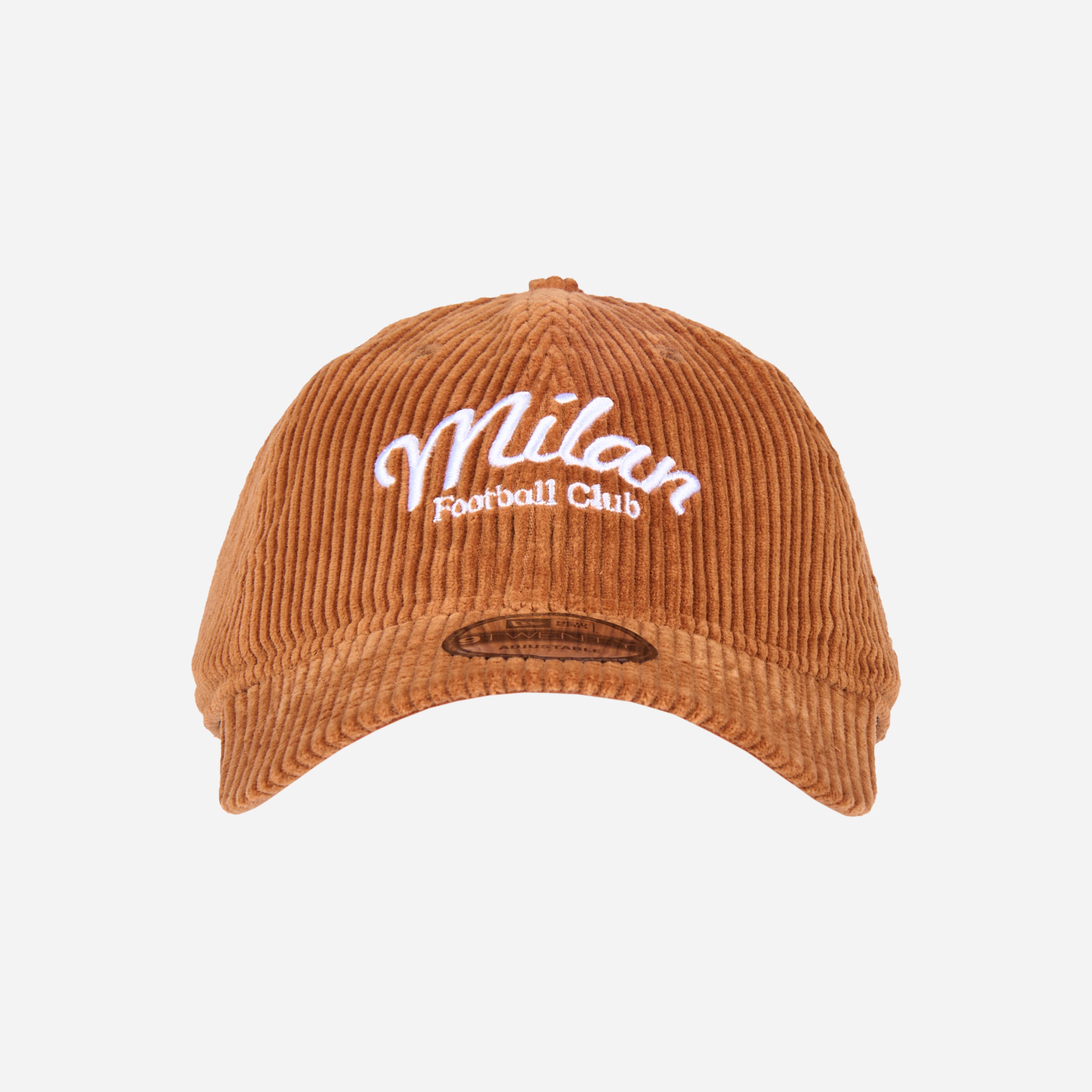 9TWENTY® NEW ERA X AC MILAN CORDUROY CAP WITH EMBROIDERY