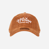 9TWENTY® NEW ERA X AC MILAN CORDUROY CAP WITH EMBROIDERY