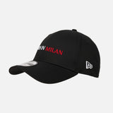 9FORTY® NEW ERA X AC MILAN BLACK CAP CITY COLLECTION
