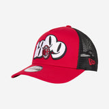 NEW ERA X AC MILAN KIDS TRUCKER CAP WITH 1899 EMBROIDERY