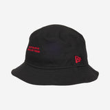 NEW ERA X AC MILAN BUCKET HAT WITH PHRASE