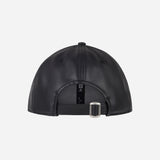 9FORTY NEW ERA X AC MILAN BLACK FAUX LEATHER CAP