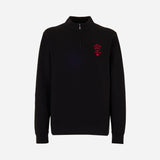 BLACK 1/4 ZIP SWEATSHIRT PUMA X ACM GOLF CLUB