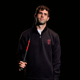 BLACK 1/4 ZIP SWEATSHIRT PUMA X ACM GOLF CLUB