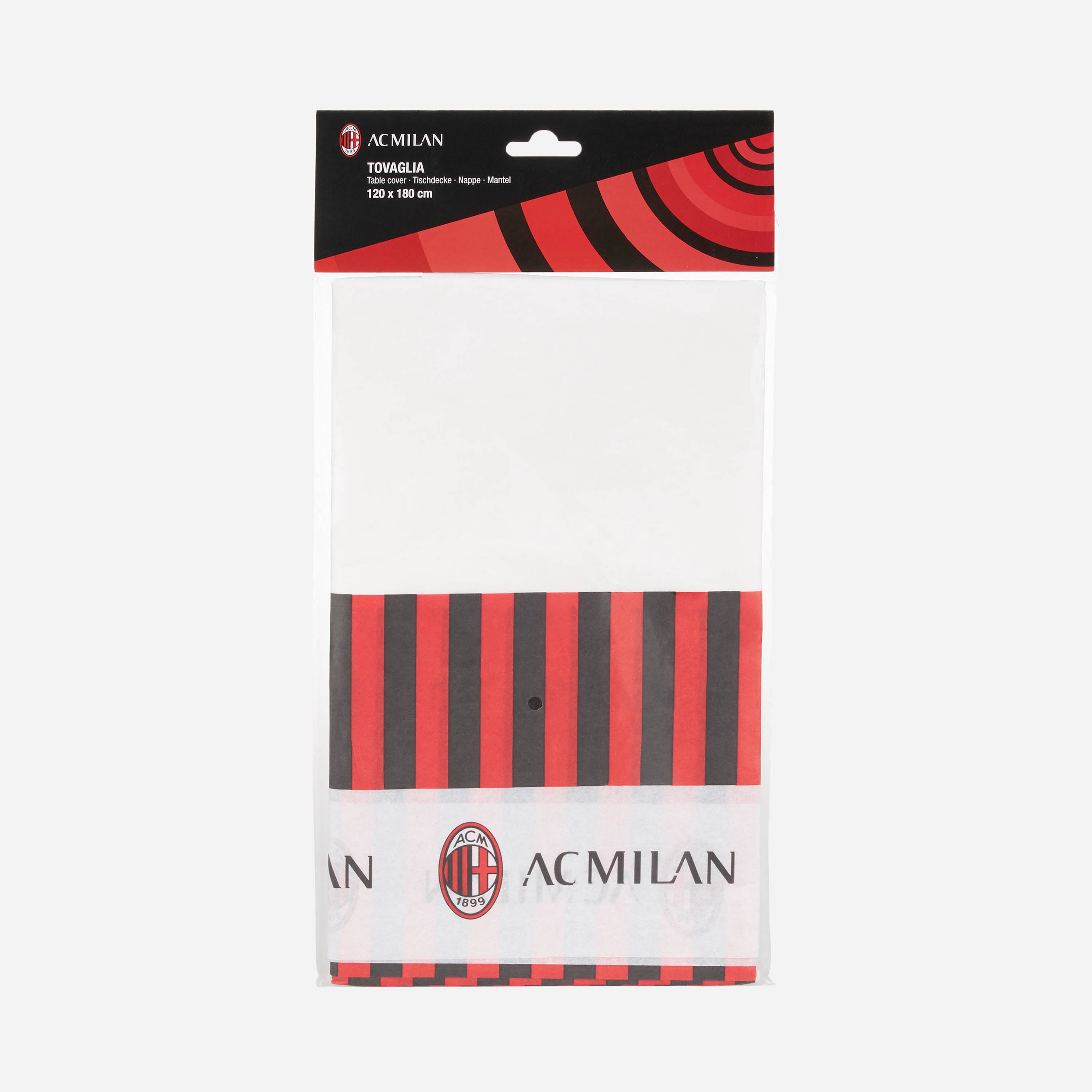 AC MILAN PAPER TABLECLOTH