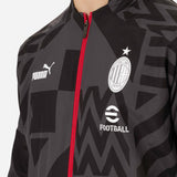 MILAN PREMATCH 2022/23 JACKET WITH ZIPPER