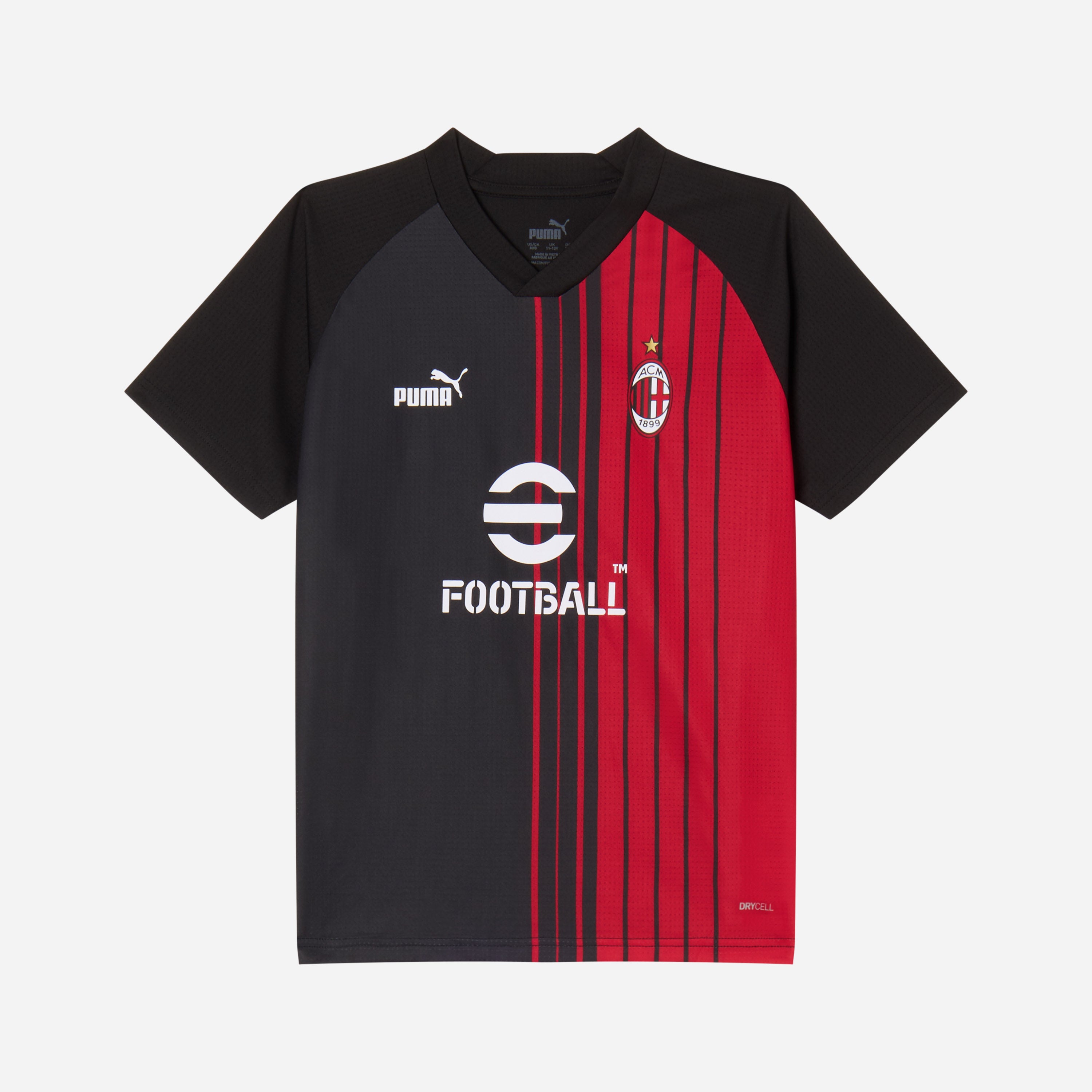 Puma Maglietta Milan Bambino MAGLIA MILAN PREMATCH BAMBINO 2023 AC