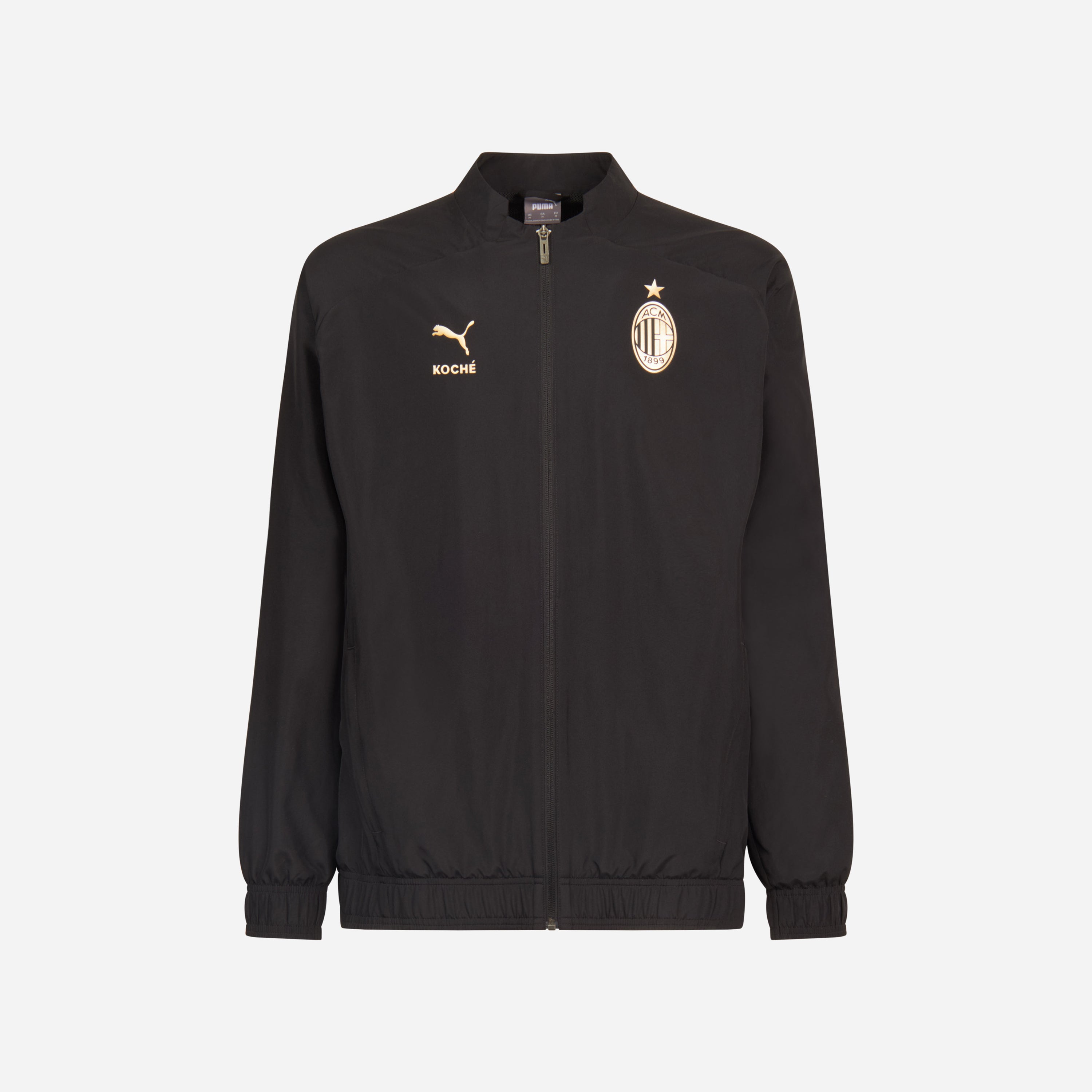 MILAN X KOCHÉ WOMENS' PREMATCH 2022/23 JACKET WITH ZIPPER