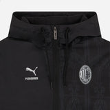 WOMAN PREMATCH JACKET WITH ZIPPER AC Milan x Pleasures 2023/24