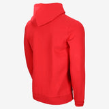 FELPA CON ZIP MILAN ESSENTIAL ROSSA