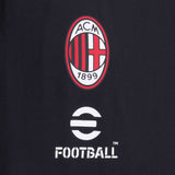 MILAN PREMATCH 2024/25 JACKET WITH ZIPPER AND HOOD