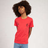 AC MILAN GOLD ESSSENTIAL T-SHIRT RED KIDS