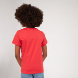 AC MILAN GOLD ESSSENTIAL T-SHIRT RED KIDS