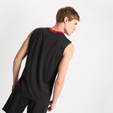 MILAN SLEEVELESS TRAINING 2025/26 BLACK JERSEY