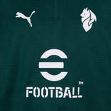 MILAN 1/4 ZIP LONG-SLEEVE TRAINING 2025/26 GREEN JERSEY
