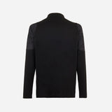 MILAN TRAINING 2025/26 BLACK JACKET WITH ZIPPER AND POCKETS