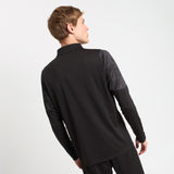 MILAN TRAINING 2025/26 BLACK JACKET WITH ZIPPER AND POCKETS