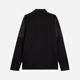 MILAN TRAINING 2025/26 KIDS' BLACK JACKET WITH ZIPPER AND POCKETS