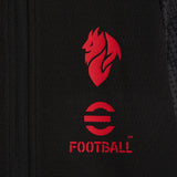 MILAN TRAINING 2025/26 KIDS' BLACK JACKET WITH ZIPPER AND POCKETS