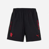 MILAN PUMATECH 2025/26 BLACK SHORTS WITH POCKETS
