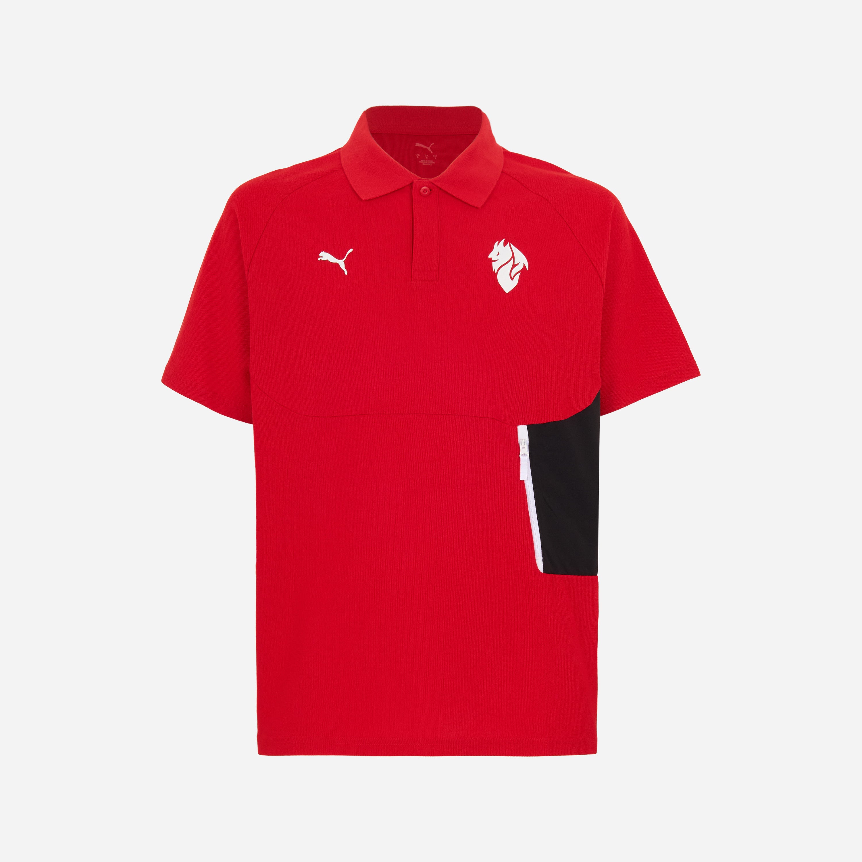 MILAN PUMATECH 2025/26 RED POLO SHIRT