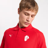 MILAN PUMATECH 2025/26 RED POLO SHIRT