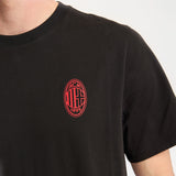 AC MILAN BLACK T-SHIRT ESSENTIAL COLLECTION