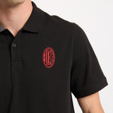 AC MILAN BLACK POLO ESSENTIAL COLLECTION