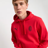 AC MILAN RED HOODIE ESSENTIAL COLLECTION