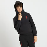 AC MILAN KIDS BLACK HOODIE ESSENTIAL COLLECTION