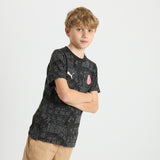AC MILAN KIDS BLACK T-SHIRT CULTURE COLLECTION
