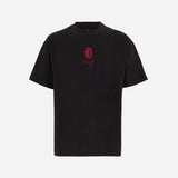 AC MILAN BLACK T-SHIRT FOOTBALL STATEMENT COLLECTION
