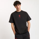 AC MILAN BLACK T-SHIRT FOOTBALL STATEMENT COLLECTION