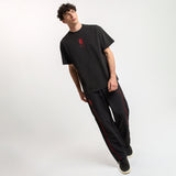 AC MILAN BLACK T-SHIRT FOOTBALL STATEMENT COLLECTION